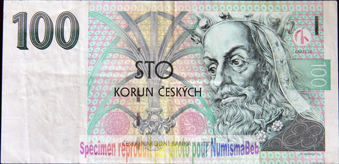 100 Korun 1940